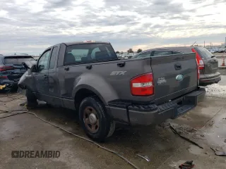 2007 Ford F-150 STX with VIN 1FTRF02287KD58465, listed as a Copart auction lot 88449925 with 0 mi miles and Salvage Title. Bid and sale history available at carsss.com. Image 2.