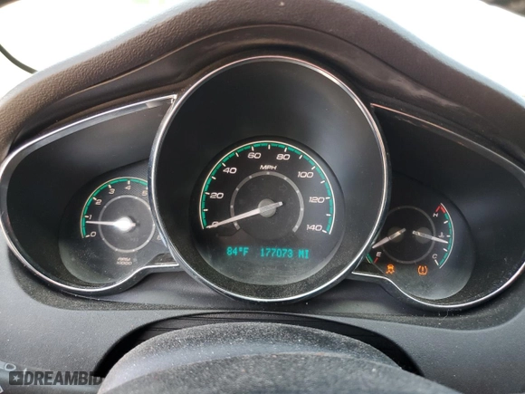 2012 Chevrolet Malibu LT w/2LT with VIN 1G1ZD5EUXCF356793, listed as a Copart auction lot 76058494 with 177,073 mi miles and Salvage Title. Bid and sale history available at carsss.com. Image 9.