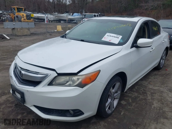 2013 Acura ILX Premium Pkg with VIN 19VDE1F58DE021616, listed as a IAAI auction lot 41840608 with 87,220 mi miles. Bid and sale history available at carsss.com. Image 17.