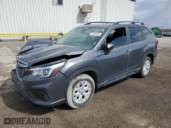 2020 Subaru Forester with VIN JF2SKADC7LH538036, listed as a Copart auction lot 51636095 with 94,685 mi miles and Salvage Title. Bid and sale history available at carsss.com. Image 1.