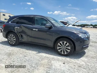 2016 Acura MDX Technology z VIN 5FRYD3H64GB007657, wystawiony jako Copart lot #56003225 z przebiegiem 54 066 mil mil oraz Szkoda całkowita • Salvage title. Historia ofert i sprzedaży dostępna na DreamBid. Obrazek 4.