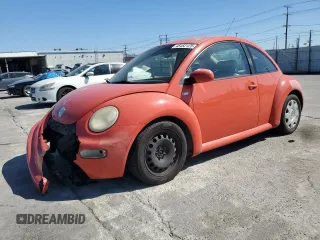 2003 Volkswagen New Beetle Coupe GL with VIN 3VWBK21C33M424794, listed as a Copart auction lot 46452125 with 115,649 mi miles and Salvage Title. Bid and sale history available at carsss.com. Image 1.