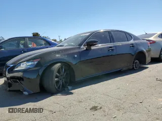 2013 Lexus GS 350 with VIN JTHBE1BL9D5023324, listed as a Copart auction lot 60797814 with 104,241 mi miles and Salvage Title. Bid and sale history available at carsss.com. Image 1.