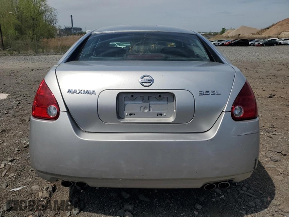 2004 Nissan Maxima SE with VIN 1N4BA41E24C804446, listed as a Copart auction lot 54878575 with 88,852 mi miles and Clean Title. Bid and sale history available at carsss.com. Image 6.