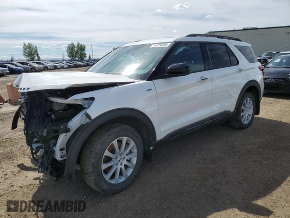 2022 Ford Explorer ST-Line с VIN 1FMSK8KH6NGB60656, выставлен на аукционе Copart как лот 58829205 с пробегом 41 723 миль миль и Списание • Salvage title. История ставок и продаж доступна на DreamBid. Изображение 1.