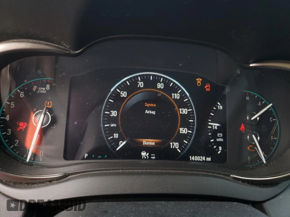 2014 Buick LaCrosse Premium II with VIN 1G4GF5G3XEF129714, listed as a Copart auction lot 58734075 with 140,024 mi miles and Salvage title. Bid and sale history available at DreamBid. Image 9.