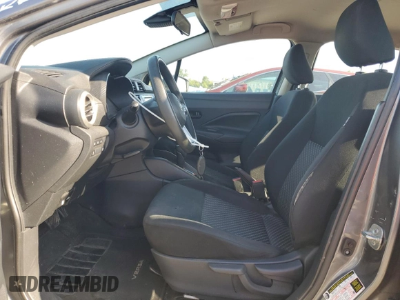 2021 Nissan Versa S with VIN 3N1CN8DVXML907398, listed as a Copart auction lot 57648135 with 131,777 mi miles and Salvage title. Bid and sale history available at DreamBid. Image 7.