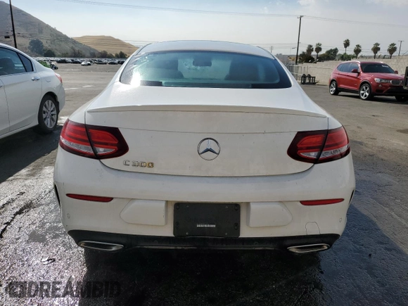 2023 Mercedes-Benz C 300 with VIN W1KWJ8DB7PG117132, listed as a Copart auction lot 71801424 with 8,867 mi miles and Clean Title. Bid and sale history available at DreamBid. Image 6.