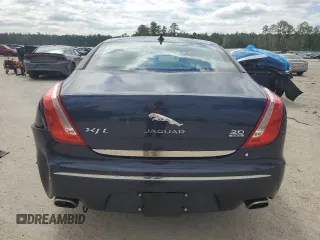2015 Jaguar XJ Portfolio with VIN SAJWJ2GD8F8V84252, listed as a Copart auction lot 49313935 with 90,545 mi miles and Salvage title. Bid and sale history available at DreamBid. Image 6.