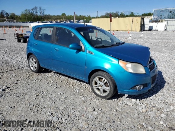 2009 Chevrolet Aveo 2LT z VIN KL1TG66E89B616617, wystawiony jako Copart lot #55206305 z przebiegiem 165 405 mil mil oraz Szkoda całkowita • Salvage title. Historia ofert i sprzedaży dostępna na DreamBid. Obrazek 4.