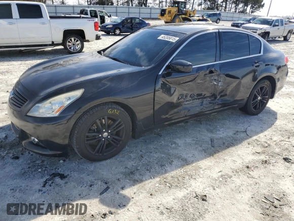 2011 Infiniti G37 x with VIN JN1CV6AR9BM406260, listed as a Copart auction lot 45205815 with 191,825 mi miles and Salvage Title. Bid and sale history available at carsss.com. Image 1.