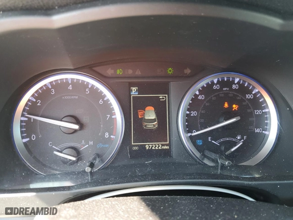 2019 Toyota Highlander SE with VIN 5TDJZRFH3KS964295, listed as a Copart auction lot 51989065 with 97,222 mi miles and Salvage Title. Bid and sale history available at carsss.com. Image 9.