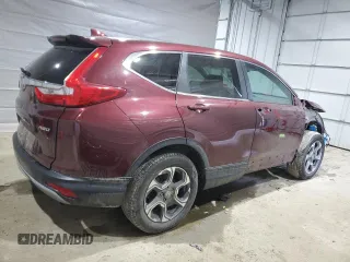 2018 Honda CR-V EX-L with VIN 7FARW2H89JE003899, listed as a Copart auction lot 47533495 with 116,416 mi miles and Salvage Title. Bid and sale history available at carsss.com. Image 3.