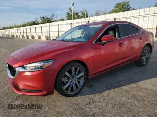 2021 Mazda Mazda6 Touring with VIN JM1GL1VM9M1603617, listed as a Copart auction lot 47802285 with 86,257 mi miles and Salvage Title. Bid and sale history available at carsss.com. Image 1.