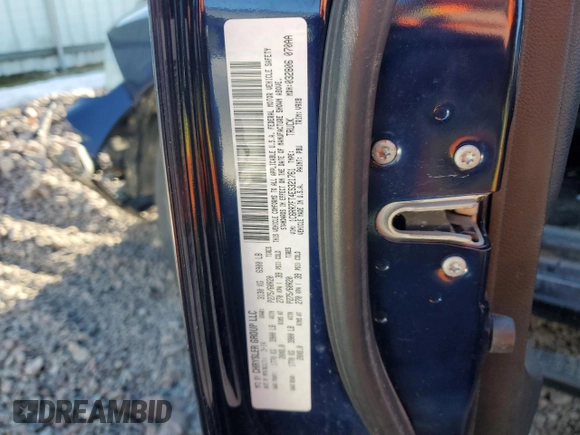 2014 Ram 1500 Tradesman with VIN 1C6RR7FT4ES321761, listed as a Copart auction lot 50141755 with 48,058 mi miles and Salvage Title. Bid and sale history available at carsss.com. Image 12.