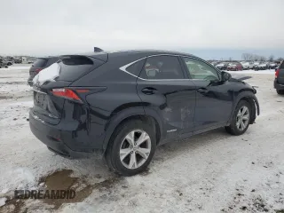 2017 Lexus NX 300h with VIN JTJBJRBZ7H2053412, listed as a Copart auction lot 44462015 with 50,076 mi miles and Salvage Title. Bid and sale history available at DreamBid. Image 3.