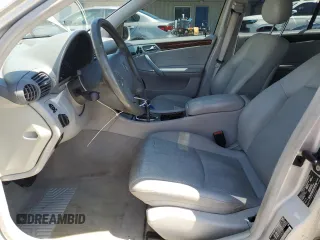 2002 Mercedes-Benz C with VIN WDBRF61J02F202917, listed as a Copart auction lot 50694815 with 59,803 mi miles and Salvage Title. Bid and sale history available at carsss.com. Image 7.