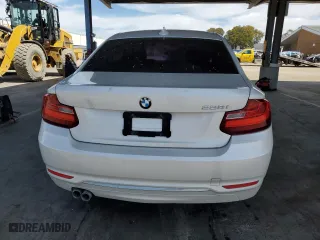 2016 BMW 2 Series 228i with VIN WBA1F9C57GV545699, listed as a Copart auction lot 52920485 with 0 mi miles and Clean Title. Bid and sale history available at carsss.com. Image 6.