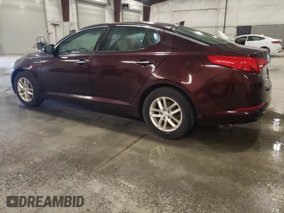 2012 Kia Optima LX with VIN 5XXGM4A77CG003650, listed as a Copart auction lot 53052995 with 167,673 mi miles and Clean Title. Bid and sale history available at carsss.com. Image 2.