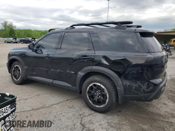 2024 Nissan Pathfinder Rock Creek with VIN 5N1DR3BD2RC212804, listed as a Copart auction lot 55117675 with 16,944 mi miles and Non repairable. Bid and sale history available at DreamBid. Image 2.