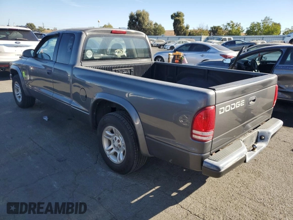 2002 Dodge Dakota with VIN 1B7GL12X02S577219, listed as a Copart auction lot 77067374 with 181,351 mi miles and Salvage Title. Bid and sale history available at carsss.com. Image 2.