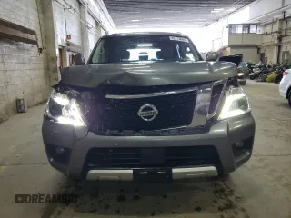 2018 Nissan Armada SL with VIN JN8AY2ND7J9052439, listed as a Copart auction lot 45113684 with 136,303 mi miles. Bid and sale history available at carsss.com. Image 5.