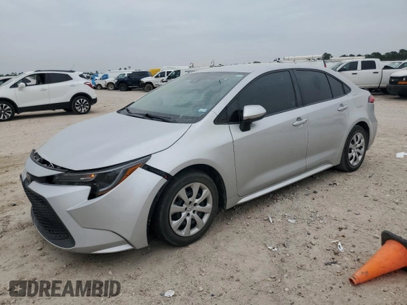 2021 Toyota Corolla LE with VIN 5YFEPMAE0MP162841, listed as a Copart auction lot 50731085 with 79,004 mi miles and Salvage Title. Bid and sale history available at DreamBid. Image 1.