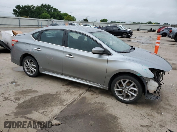 2014 Nissan Sentra SV with VIN 3N1AB7AP4EY271517, listed as a Copart auction lot 54385855 with 114,749 mi miles and Salvage title. Bid and sale history available at DreamBid. Image 4.