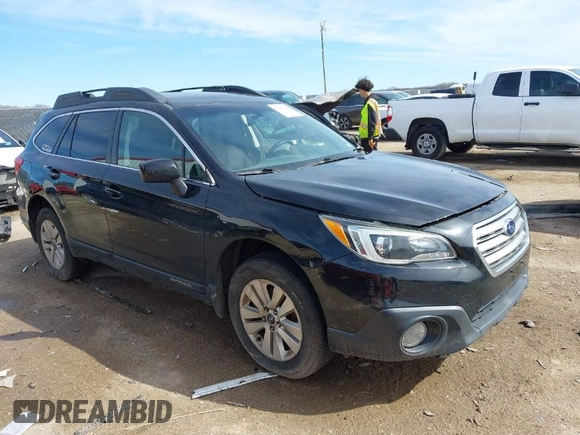 2016 Subaru Outback 2.5i Premium with VIN 4S4BSACC7G3201137, listed as a IAAI auction lot 41680654 with 101,078 mi miles. Bid and sale history available at carsss.com. Image 1.