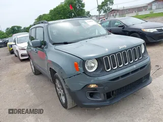 2017 Jeep Renegade Latitude with VIN ZACCJABB4HPF52900, listed as a IAAI auction lot 42240340 with 110,658 mi miles and . Bid and sale history available at DreamBid. Image 1.