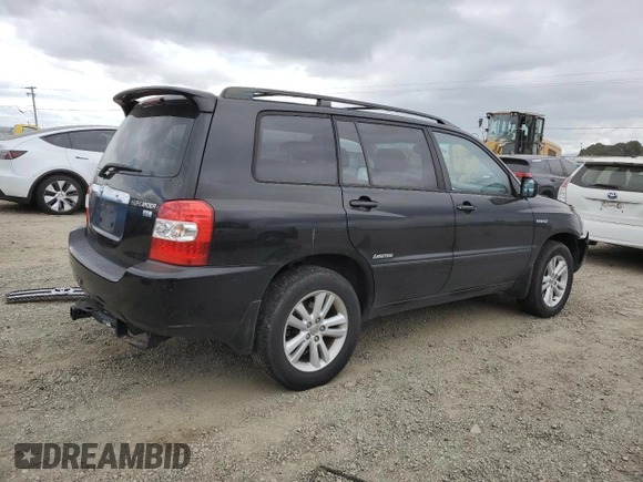 2006 Toyota Highlander z VIN JTEDW21A860009925, wystawiony jako Copart lot #54749715 z przebiegiem 164 967 mil mil oraz Szkoda całkowita • Salvage title. Historia ofert i sprzedaży dostępna na DreamBid. Obrazek 3.