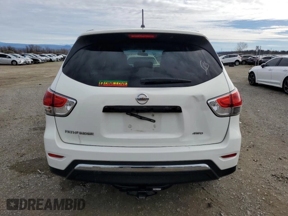 2013 Nissan Pathfinder S with VIN 5N1AR2MM6DC664306, listed as a Copart auction lot 45597835 with 176,144 mi miles and Clean Title. Bid and sale history available at carsss.com. Image 6.