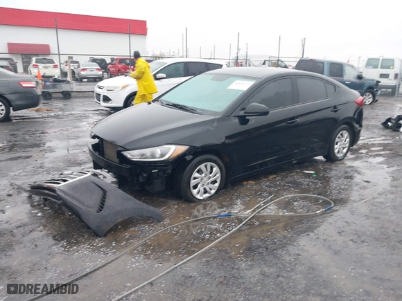 2018 Hyundai Elantra SE with VIN 5NPD74LF5JH402752, listed as a IAAI auction lot 41429536 with 173,526 mi miles. Bid and sale history available at carsss.com. Image 17.