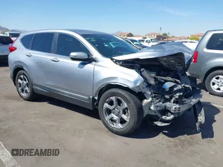 2017 Honda CR-V EX with VIN 7FARW1H54HE007644, listed as a IAAI auction lot 42076358 with 79,236 mi miles. Bid and sale history available at carsss.com. Image 1.