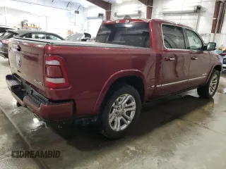 2020 Ram 1500 Limited with VIN 1C6SRFHT1LN141853, listed as a Copart auction lot 62845155 with 109,772 mi miles and Salvage title. Bid and sale history available at DreamBid. Image 3.