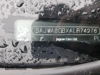 2010 Jaguar XF Premium Luxury with VIN SAJWA0GBXALR74276, listed as a Copart auction lot 79455534 with 0 mi miles and Salvage Title. Bid and sale history available at carsss.com. Image 12.