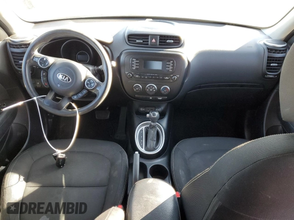 2014 Kia Soul + with VIN KNDJP3A50E7018427, listed as a Copart auction lot 42261125 with 124,816 mi miles and Salvage Title. Bid and sale history available at carsss.com. Image 8.