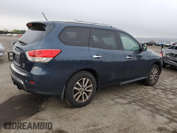 2014 Nissan Pathfinder S z VIN 5N1AR2MM6EC683780, wystawiony jako Copart lot #53551405 z przebiegiem 134 840 mil mil oraz Czysty tytuł • Clean title. Historia ofert i sprzedaży dostępna na DreamBid. Obrazek 3.