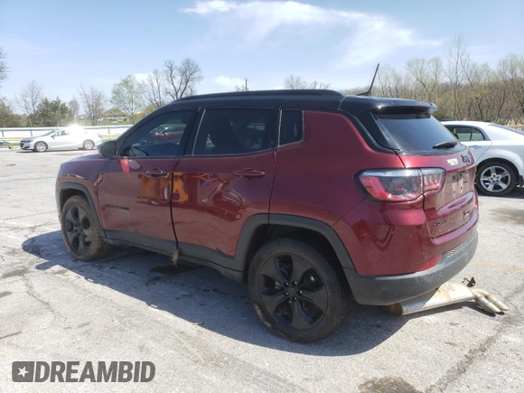 2021 Jeep Compass Altitude z VIN 3C4NJDBB6MT504313, wystawiony jako Copart lot #52232705 z przebiegiem 66 410 mil mil oraz Szkoda całkowita • Salvage title. Historia ofert i sprzedaży dostępna na DreamBid. Obrazek 2.