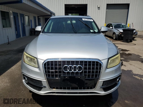 2013 Audi Q5 Premium Plus with VIN WA1DGAFPXDA054231, listed as a Copart auction lot 64730575 with 128,807 mi miles and Salvage title. Bid and sale history available at DreamBid. Image 5.