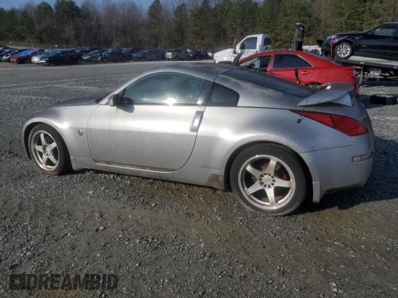 2004 Nissan 350Z Touring with VIN JN1AZ34E94T063851, listed as a Copart auction lot 44300295 with 0 mi miles and Clean Title. Bid and sale history available at carsss.com. Image 2.