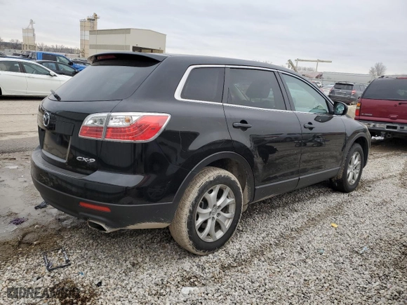 2012 Mazda CX-9 Touring with VIN JM3TB2CAXC0349508, listed as a Copart auction lot 43991805 with 108,599 mi miles and Salvage Title. Bid and sale history available at carsss.com. Image 3.