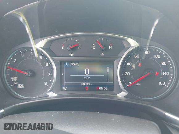 2024 Chevrolet Equinox LT with VIN 3GNAXUEG9RS250203, listed as a IAAI auction lot 42233875 with 26,930 mi miles and . Bid and sale history available at DreamBid. Image 7.