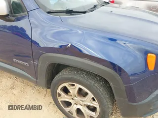 2017 Jeep Renegade Limited with VIN ZACCJBDB9HPE72768, listed as a IAAI auction lot 41506030 with 93,657 mi miles and . Bid and sale history available at DreamBid. Image 6.
