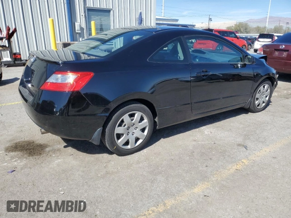 2010 Honda Civic Cpe LX with VIN 2HGFG1B6XAH507144, listed as a Copart auction lot 48334745 with 157,019 mi miles and Salvage Title. Bid and sale history available at carsss.com. Image 3.