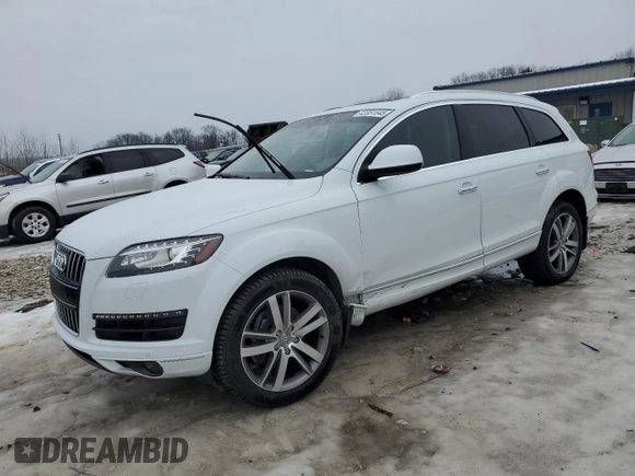 2015 Audi Q7 3.0L TDI Prestige with VIN WA1VMBFE3FD016892, listed as a Copart auction lot 42351545 with 105,081 mi miles and Clean Title. Bid and sale history available at carsss.com. Image 1.