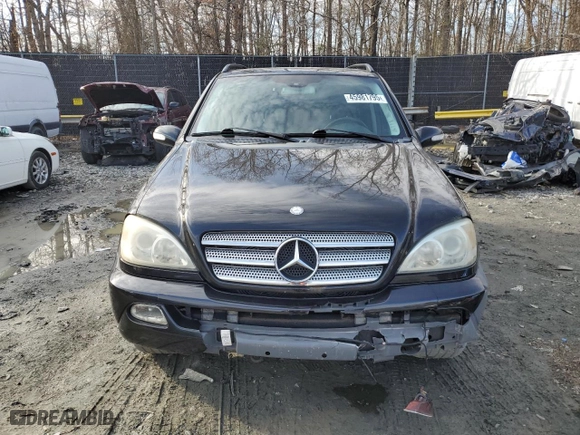 2003 Mercedes-Benz M-Class 3.7L with VIN 4JGAB57E83A432777, listed as a Copart auction lot 45981795 with 155,900 mi miles and Salvage Title. Bid and sale history available at carsss.com. Image 5.