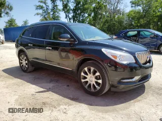 2017 Buick Enclave Leather with VIN 5GAKRBKD9HJ105122, listed as a Copart auction lot 54020875 with 33,457 mi miles and Salvage Title. Bid and sale history available at carsss.com. Image 4.