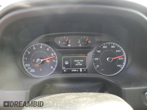 2017 GMC Acadia SLE with VIN 1GKKNKLA1HZ286270, listed as a Copart auction lot 43014505 with 87,099 mi miles and Salvage Title. Bid and sale history available at DreamBid. Image 9.