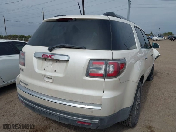 2014 GMC Acadia SLT with VIN 1GKKRRKD1EJ229215, listed as a IAAI auction lot 41465676 with 138,521 mi miles. Bid and sale history available at carsss.com. Image 4.